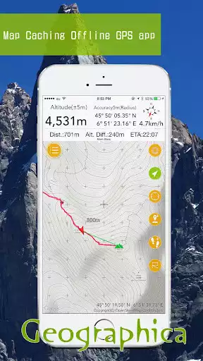 Play Geographica [Offline GPS APP]  and enjoy Geographica [Offline GPS APP] with UptoPlay